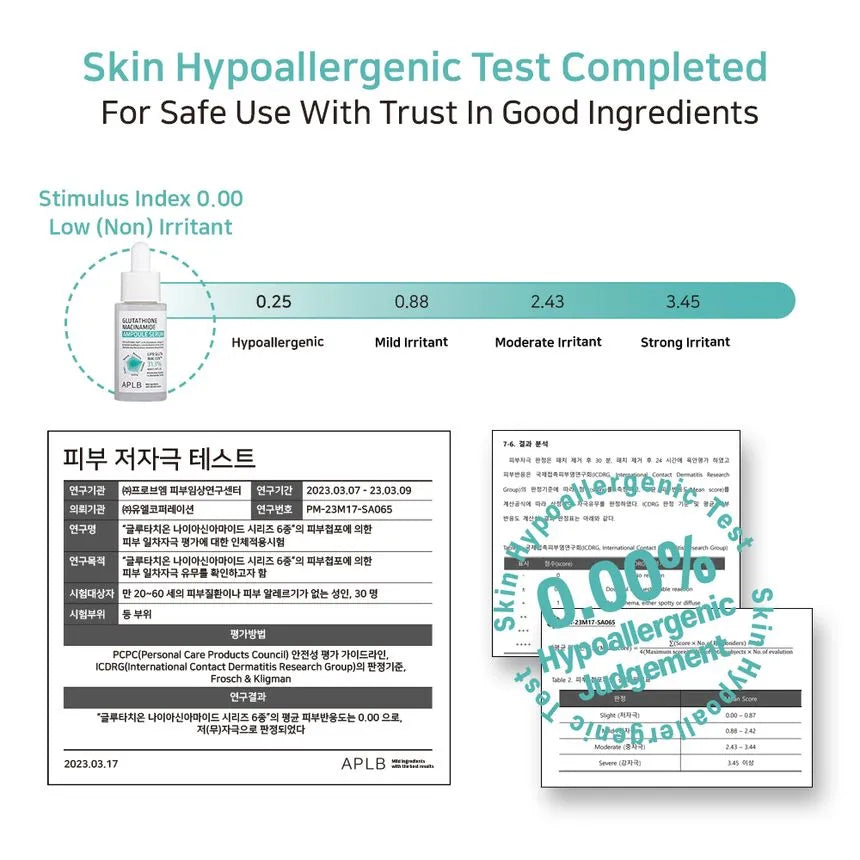 APLB Glutathione Niacinamide Ampoule Serum 40ml