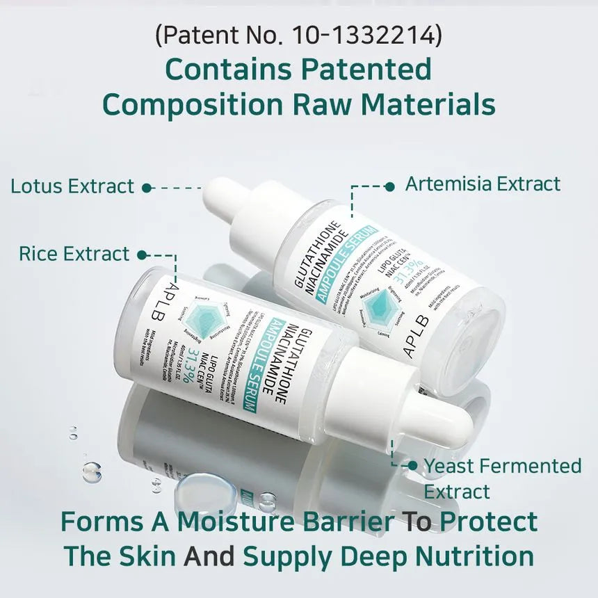 APLB Glutathione Niacinamide Ampoule Serum 40ml