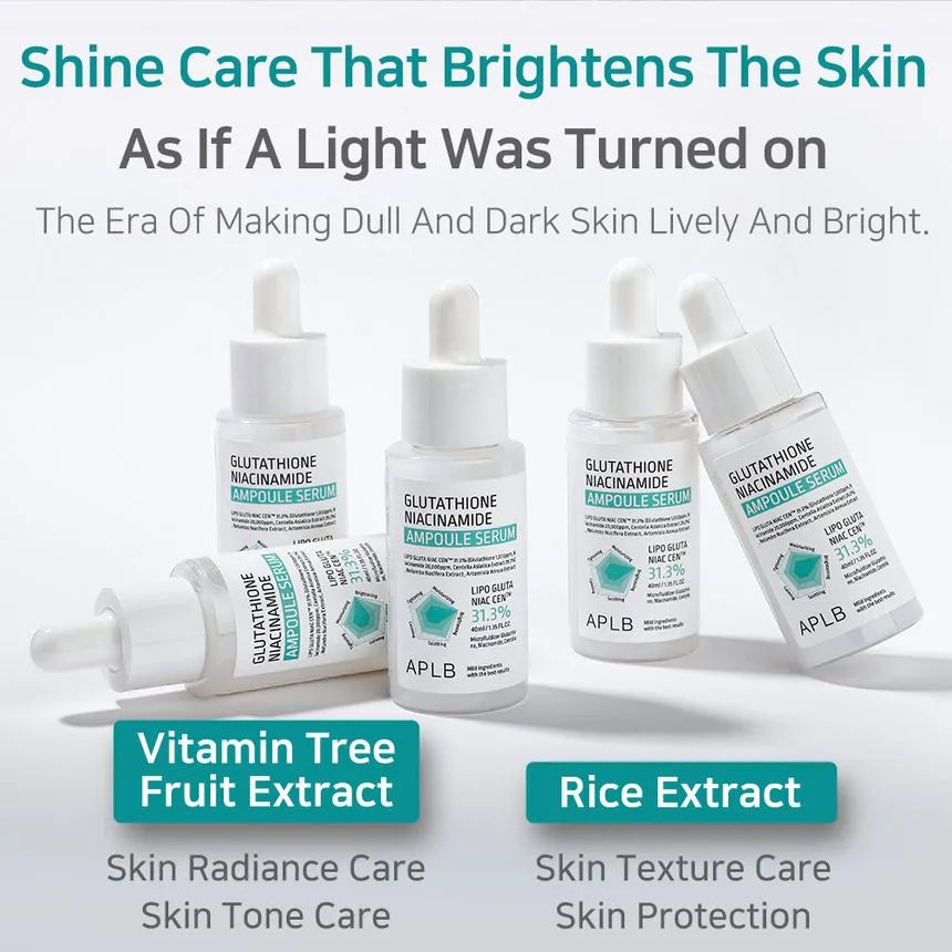 APLB Glutathione Niacinamide Ampoule Serum 40ml