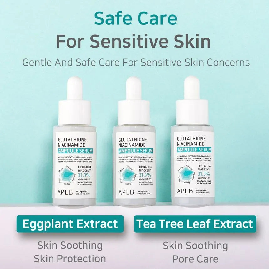 APLB Glutathione Niacinamide Ampoule Serum 40ml