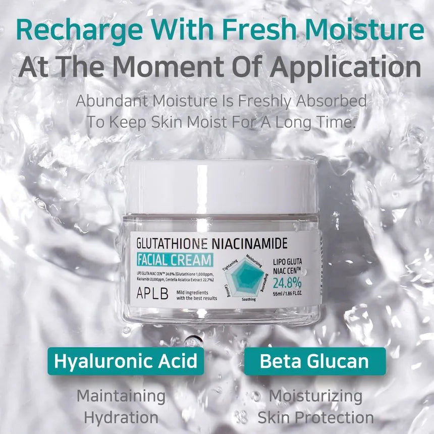 APLB Glutathione Niacinamide Facial Cream 55ml