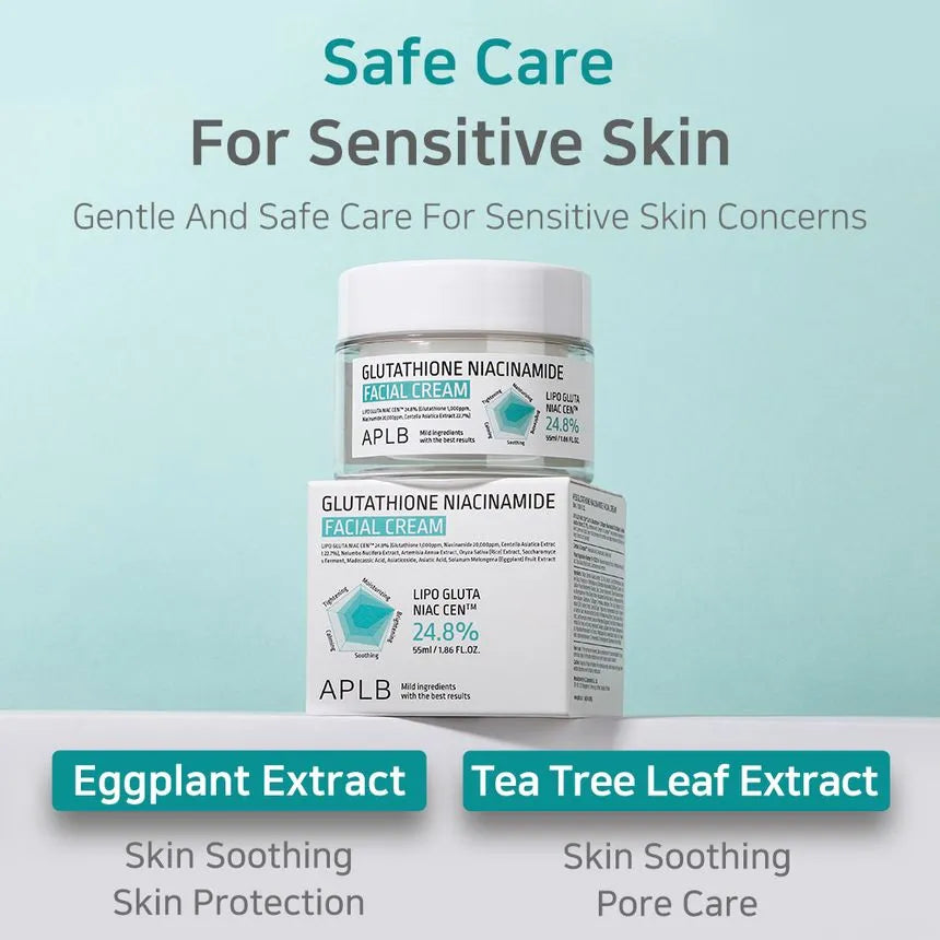 APLB Glutathione Niacinamide Facial Cream 55ml