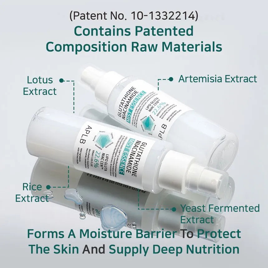 APLB Glutathione Niacinamide Mist Essence 105ml