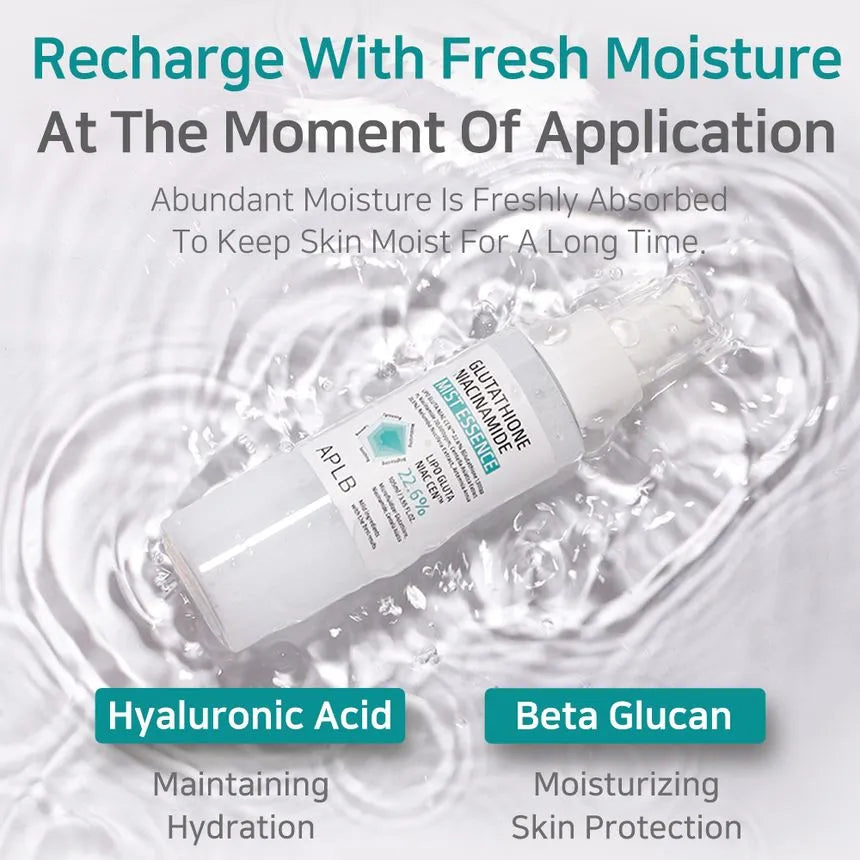APLB Glutathione Niacinamide Mist Essence 105ml