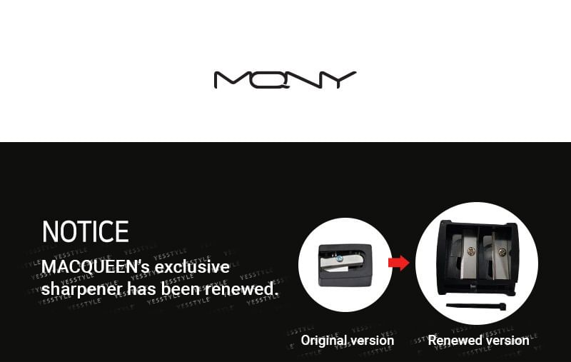MQNY – Eyeliner Sharpener, 2 Holes (1 pc)
