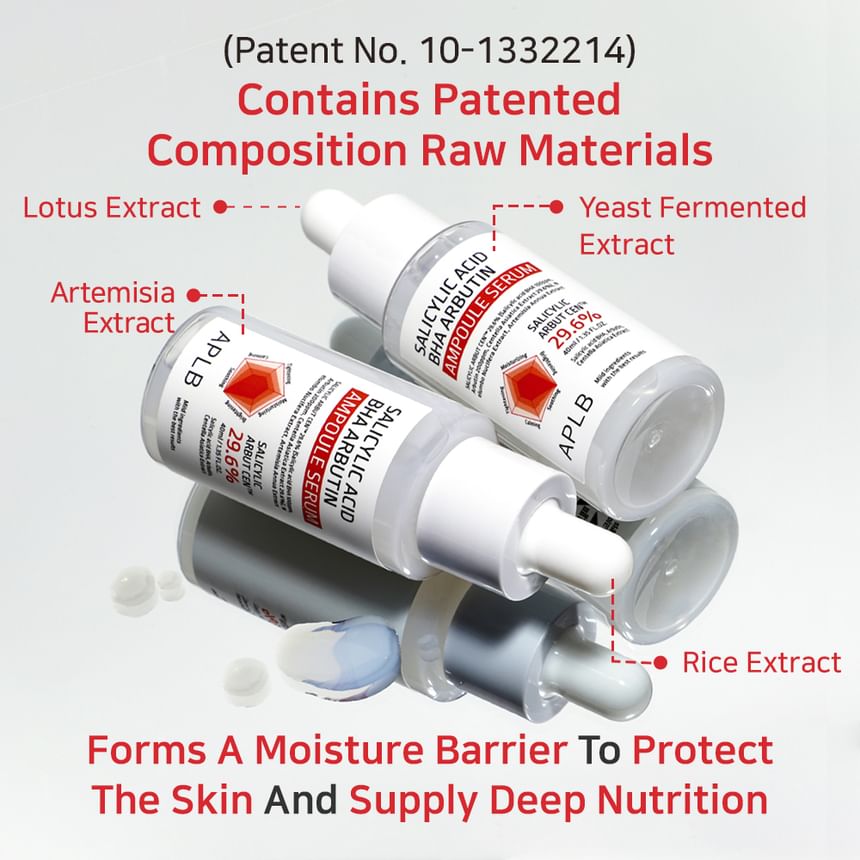 APLB Salicylic Acid BHA Arbutin Ampoule Serum 40ml