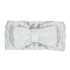 PARSA Beauty – Bow Face Wash Headband (Grey)