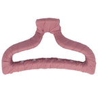 PARSA Beauty – Plain Fabric Hair Claw (Rose Pink)