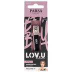 PARSA Beauty LOV.U Nail Clipper Black – retail packaging
