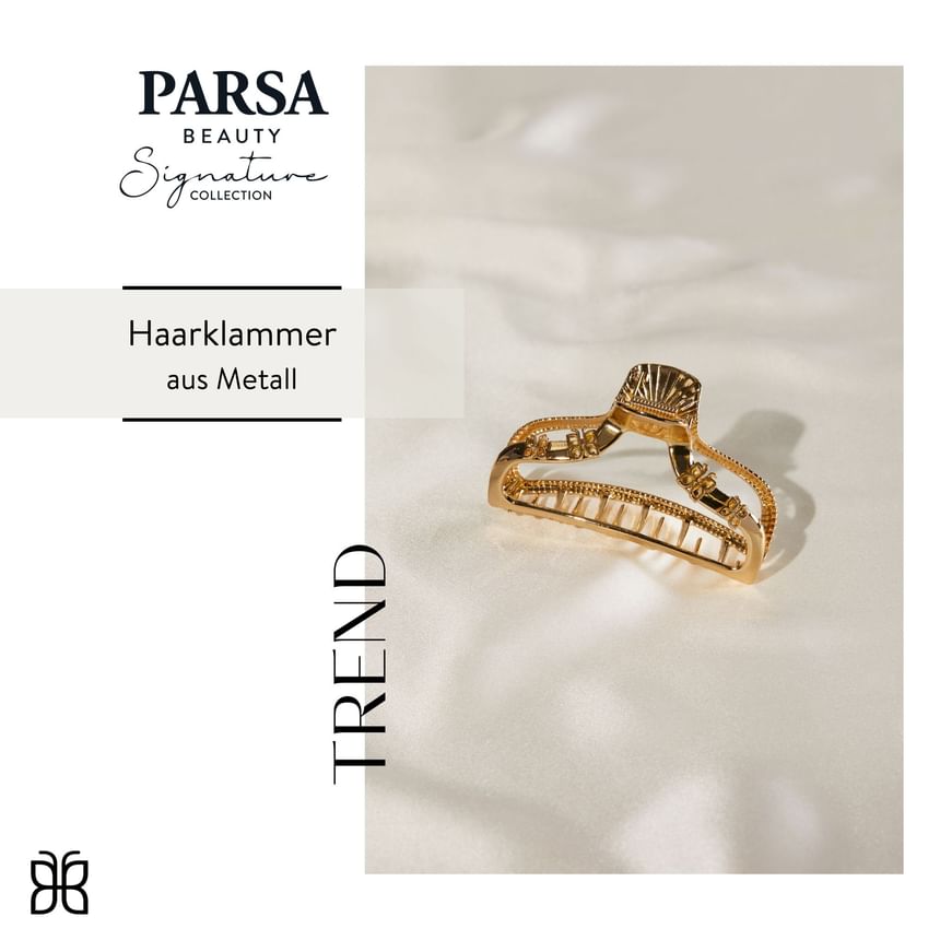 PARSA Beauty – Alloy Hair Claw (Gold)