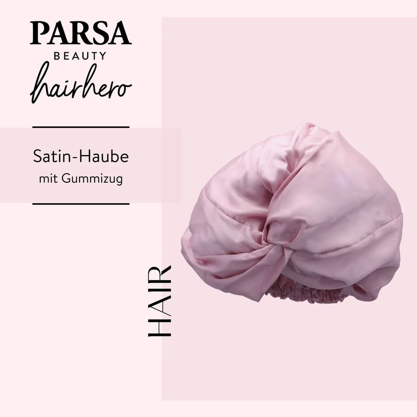 PARSA Beauty – Satin Sleeping Cap (Pink)
