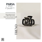 PARSA Beauty – Contrast Cutout Hair Clip (Black & White)