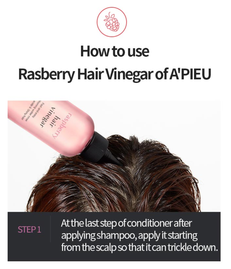 A'pieu Raspberry Hair Vinegar 200ml