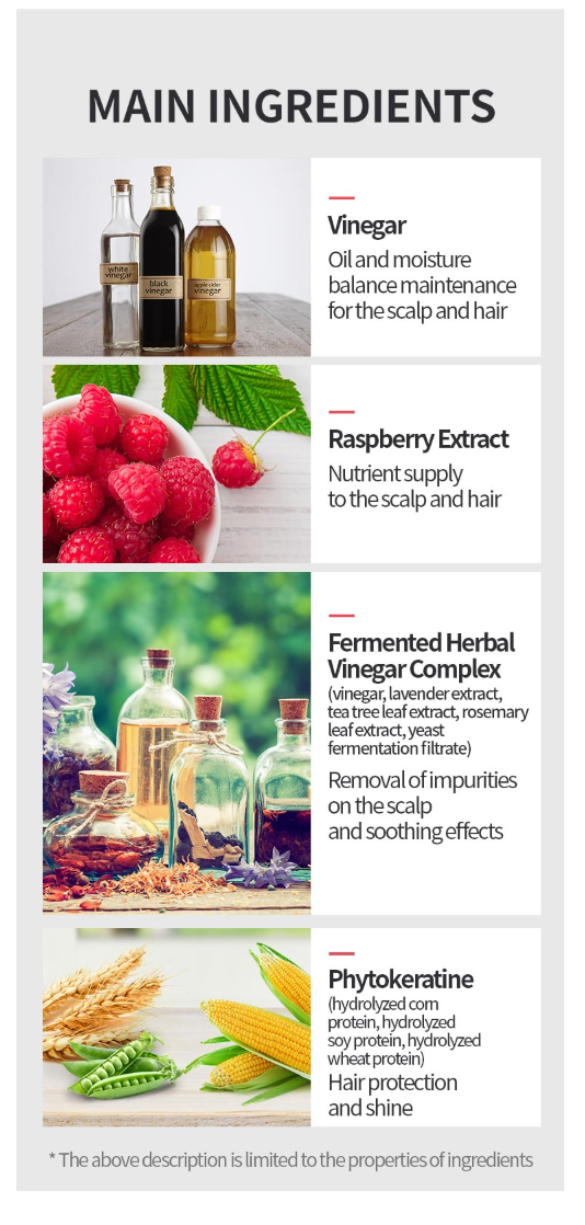 A'pieu Raspberry Hair Vinegar 200ml