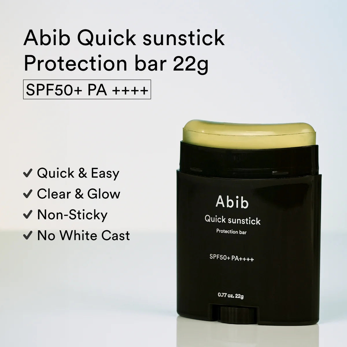 Abib Quick Sunstick Protection Bar SPF50+ PA++++ 22g