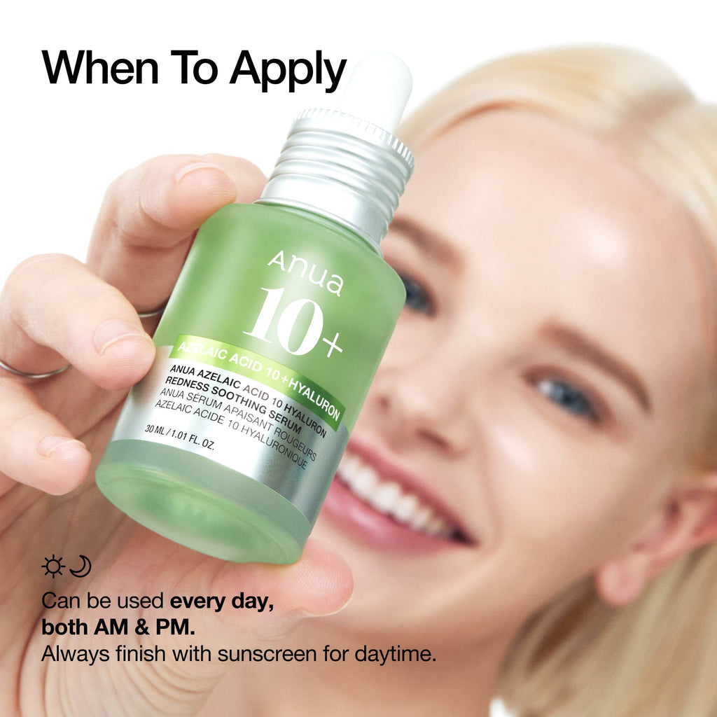 Anua Azelaic Acid 10% + Hyaluron Redness Soothing Serum 30ml