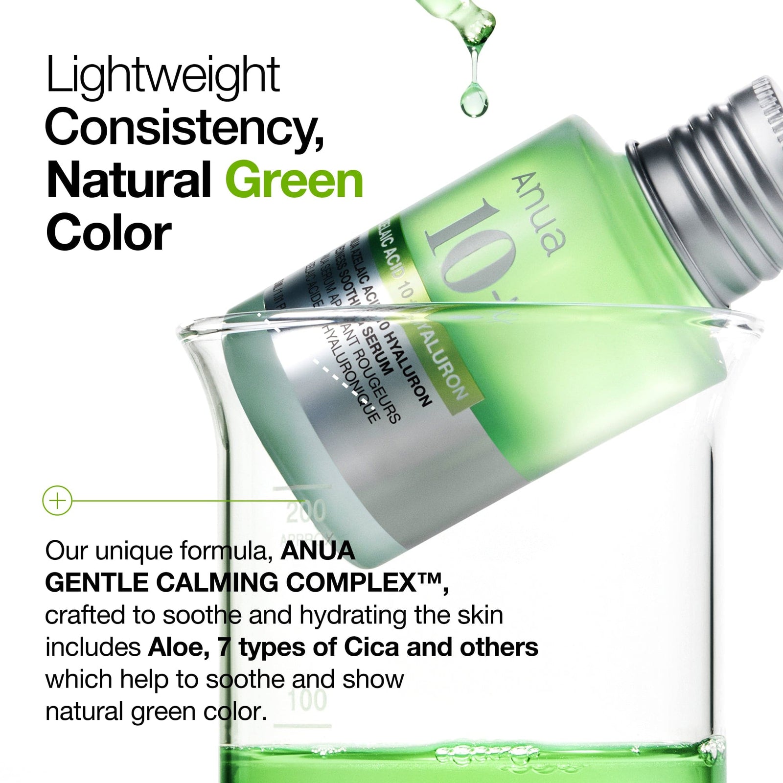 Anua Azelaic Acid 10% + Hyaluron Redness Soothing Serum 30ml