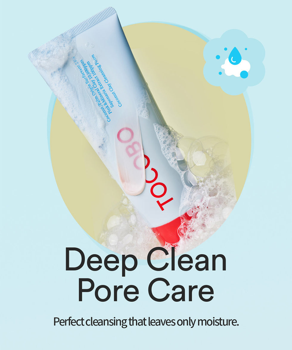 TOCOBO Coconut Clay Cleansing Foam
