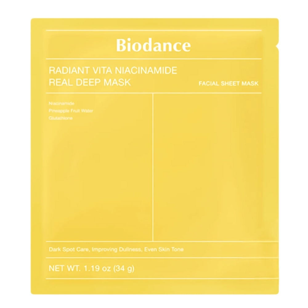 BIODANCE Radiant Vita Niacinamide Real Deep Mask 1 pc