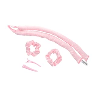 PARSA Beauty – Heatless Hair Curler Set (3 pcs – Pink)