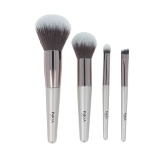 PARSA Beauty – Mini Brush Set with Storage Bag (Beige)