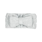 PARSA Beauty – Bow Face Wash Headband (Grey)