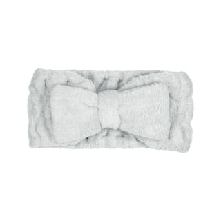 PARSA Beauty – Bow Face Wash Headband (Grey)