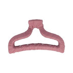 PARSA Beauty – Plain Fabric Hair Claw (Rose Pink)