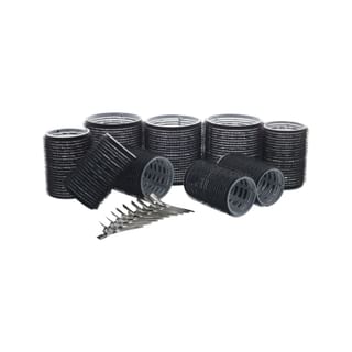 PARSA Beauty – Hair Roller Set with Bag (Black)