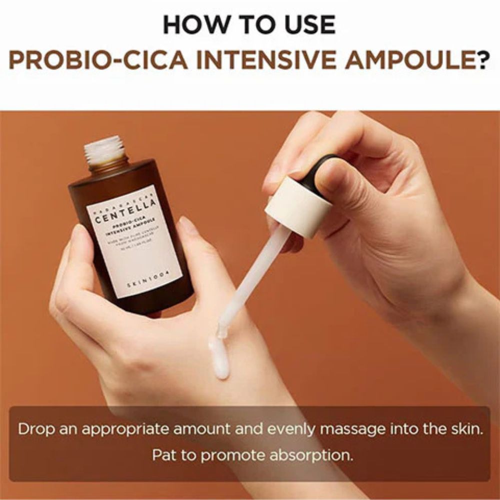 SKIN1004 Probio-Cica Intensive Ampoule application guide