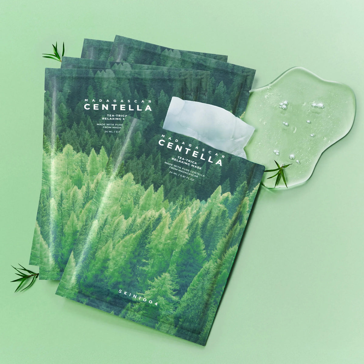 SKIN1004 Tea-Trica Relaxing Mask pack detail