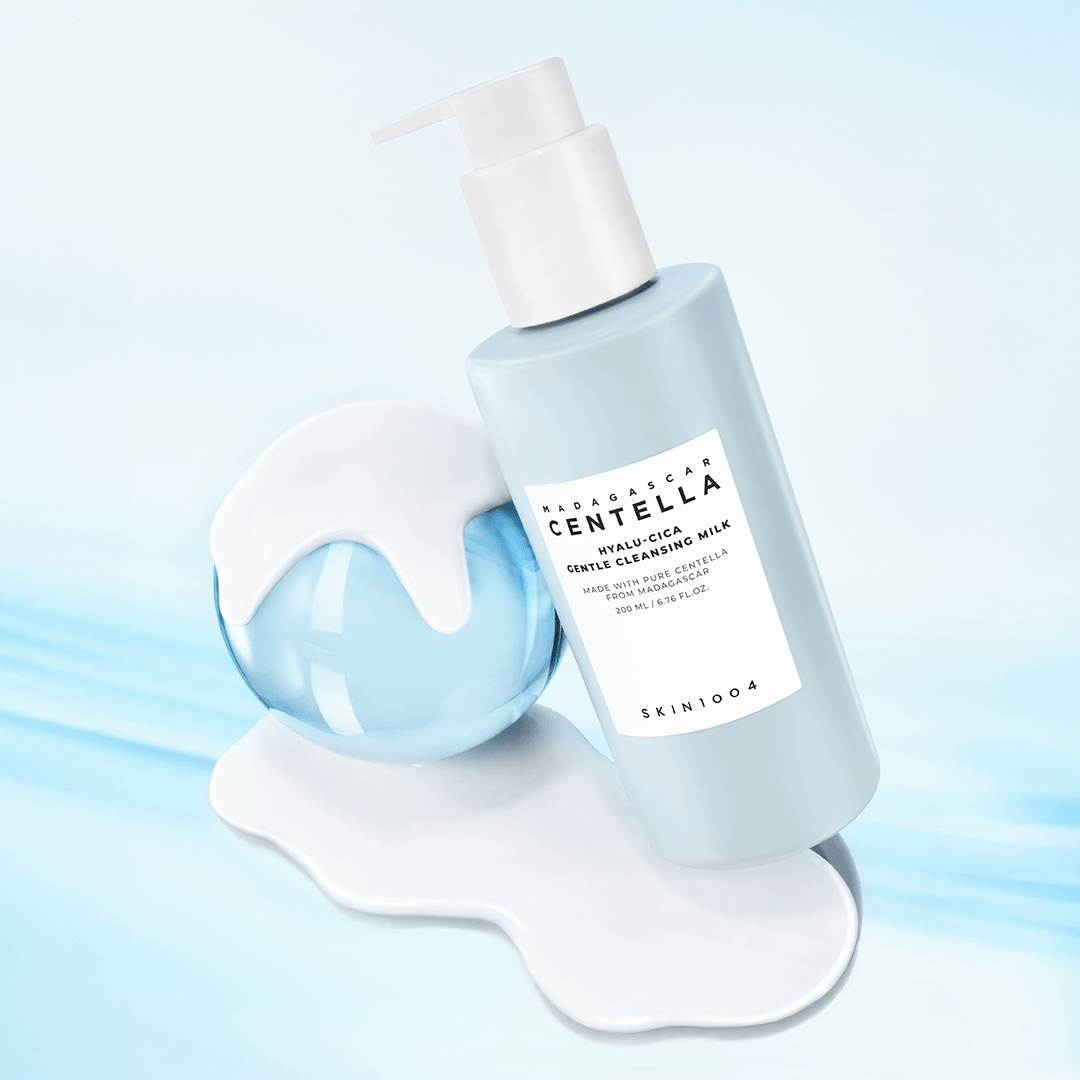 SKIN1004 Madagascar Centella Hyalu-Cica Gentle Cleansing Milk 200ml – Soothing & Hydrating Cleanser