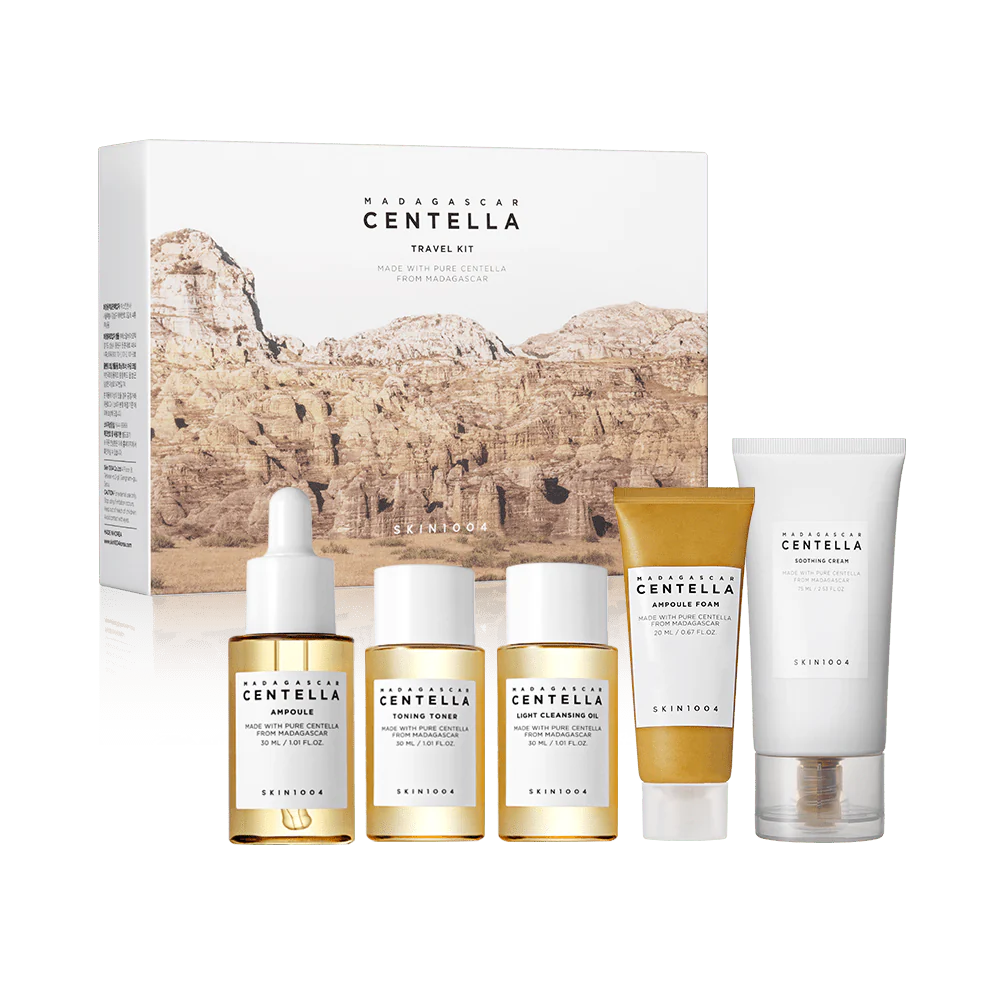 SKIN1004 Madagascar Centella Travel Kit (5-Step Mini Set)