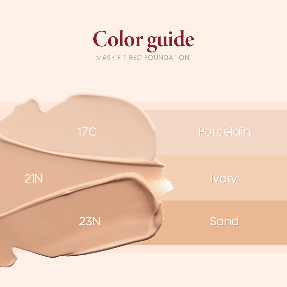TIRTIR Mask Fit Red Foundation 30ml 13N Fair Ivory product photo