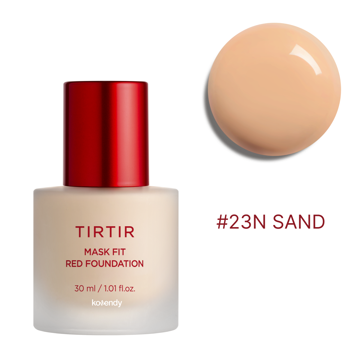 TIRTIR Mask Fit Red Foundation 30ml 23N Sand product photo
