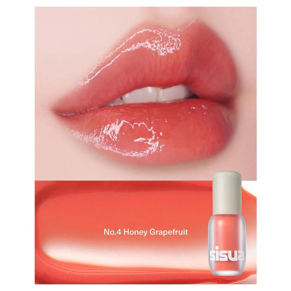 Unleashia Sisua Popcorn Syrup Lip Plumper No.4 Honey Grapefruit 3.8g product photo