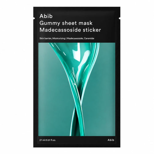 ABIB Gummy Sheet Mask Madecassoside Sticker single sachet