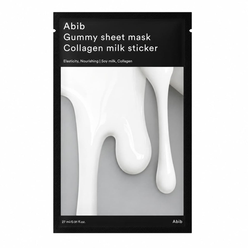 ABIB Gummy Sheet Mask Collagen Milk Sticker single sachet