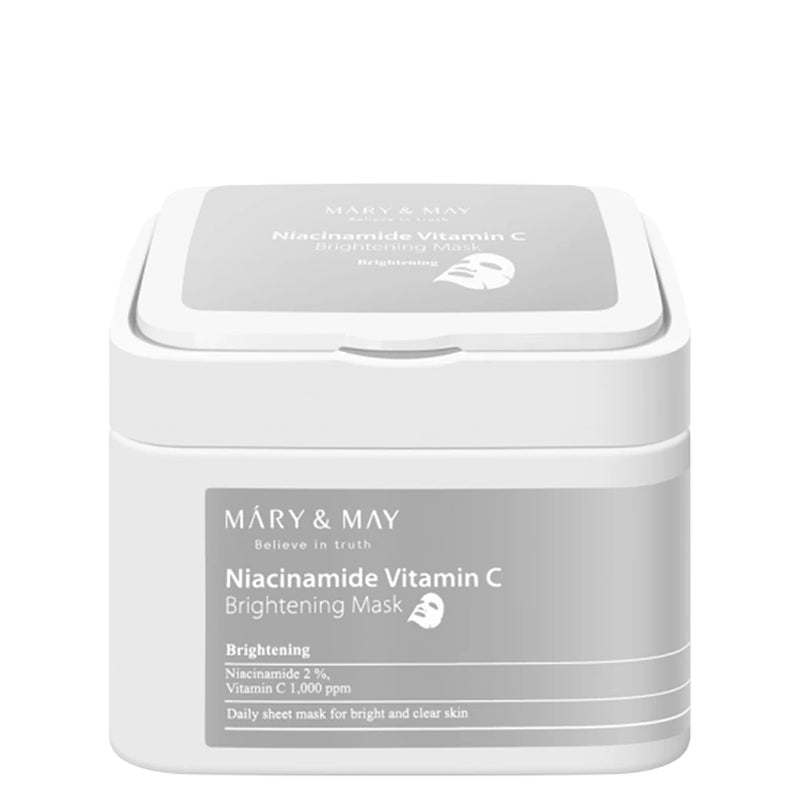 Mary & May Niacinamide Vitamin C Brightening Mask 30pcs 400g