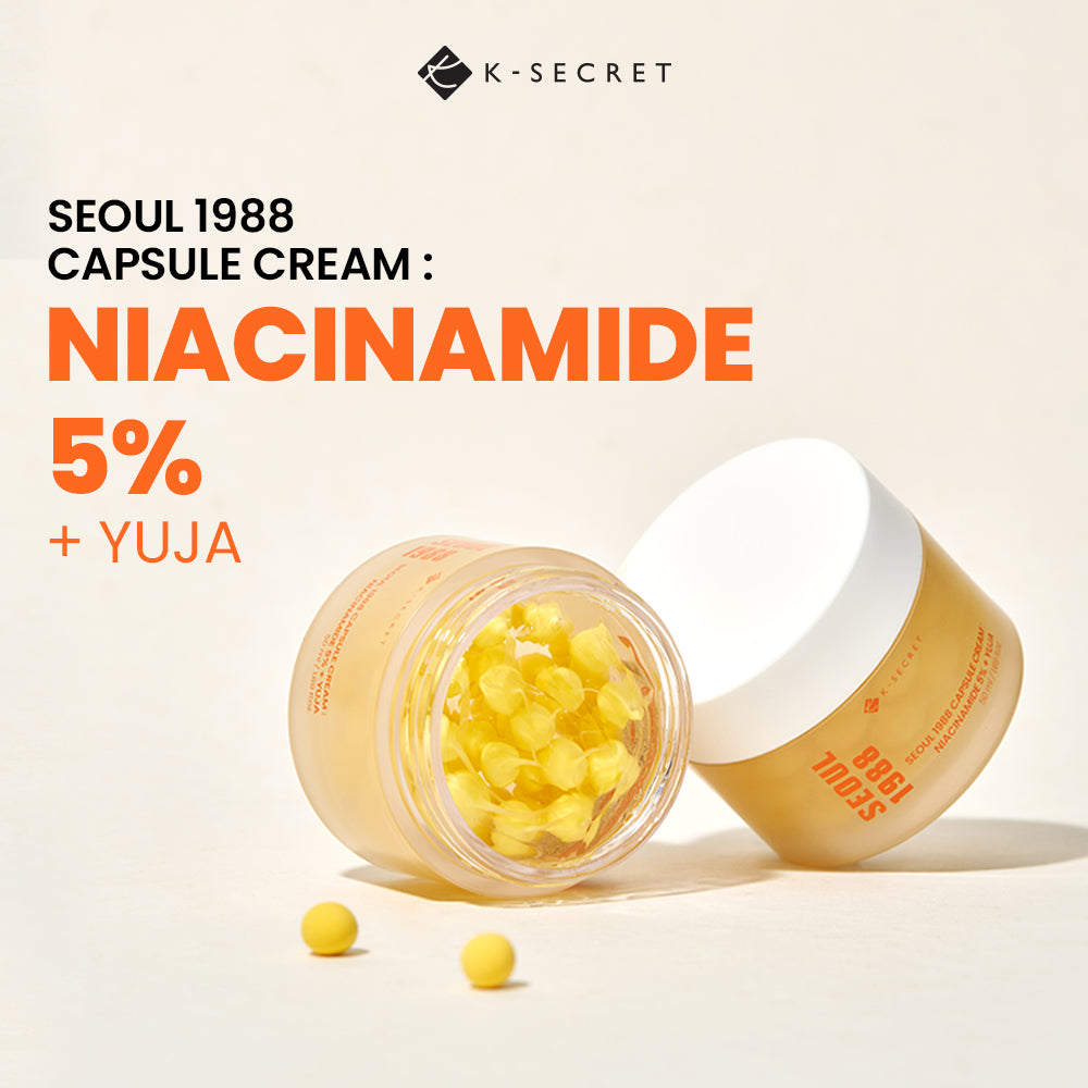 K-Secret Seoul 1988 Capsule Cream Niacinamide 5% + Yuja 50ml