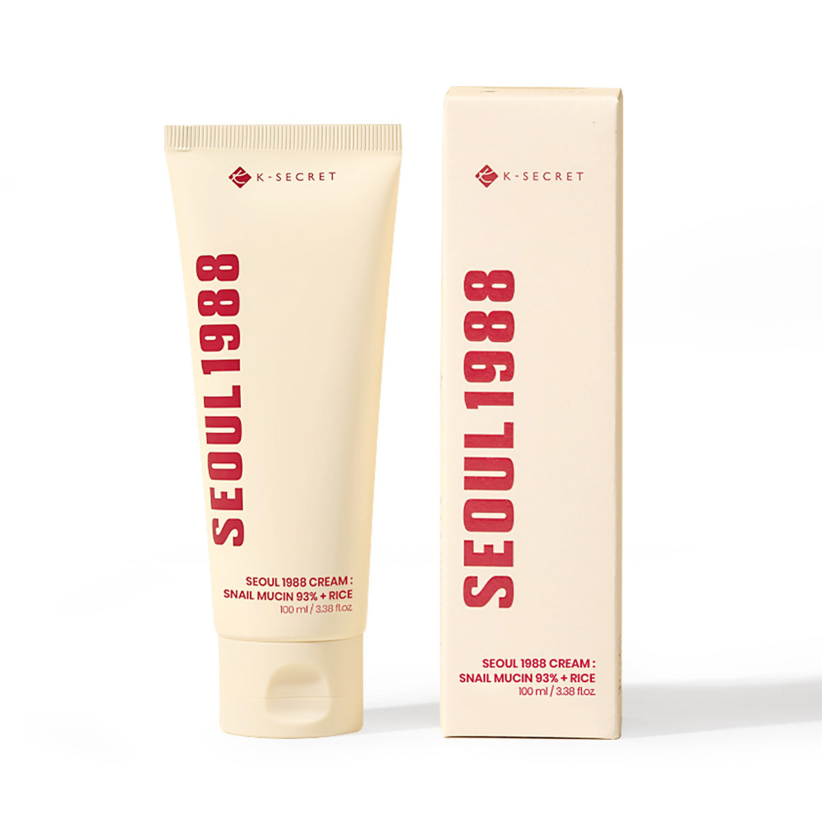 K-Secret Seoul 1988 Cream Snail Mucin 93% + Rice 100ml