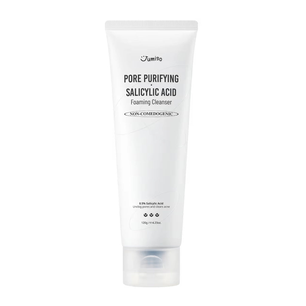 JUMISO Pore-Purifying Salicylic Acid Foaming Cleanser 120g