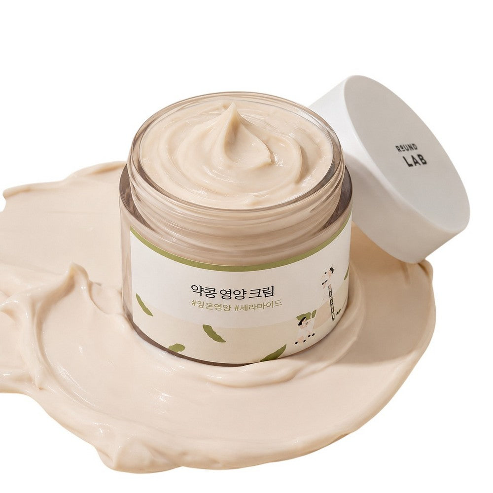 Round Lab Soybean Nourishing Cream open jar