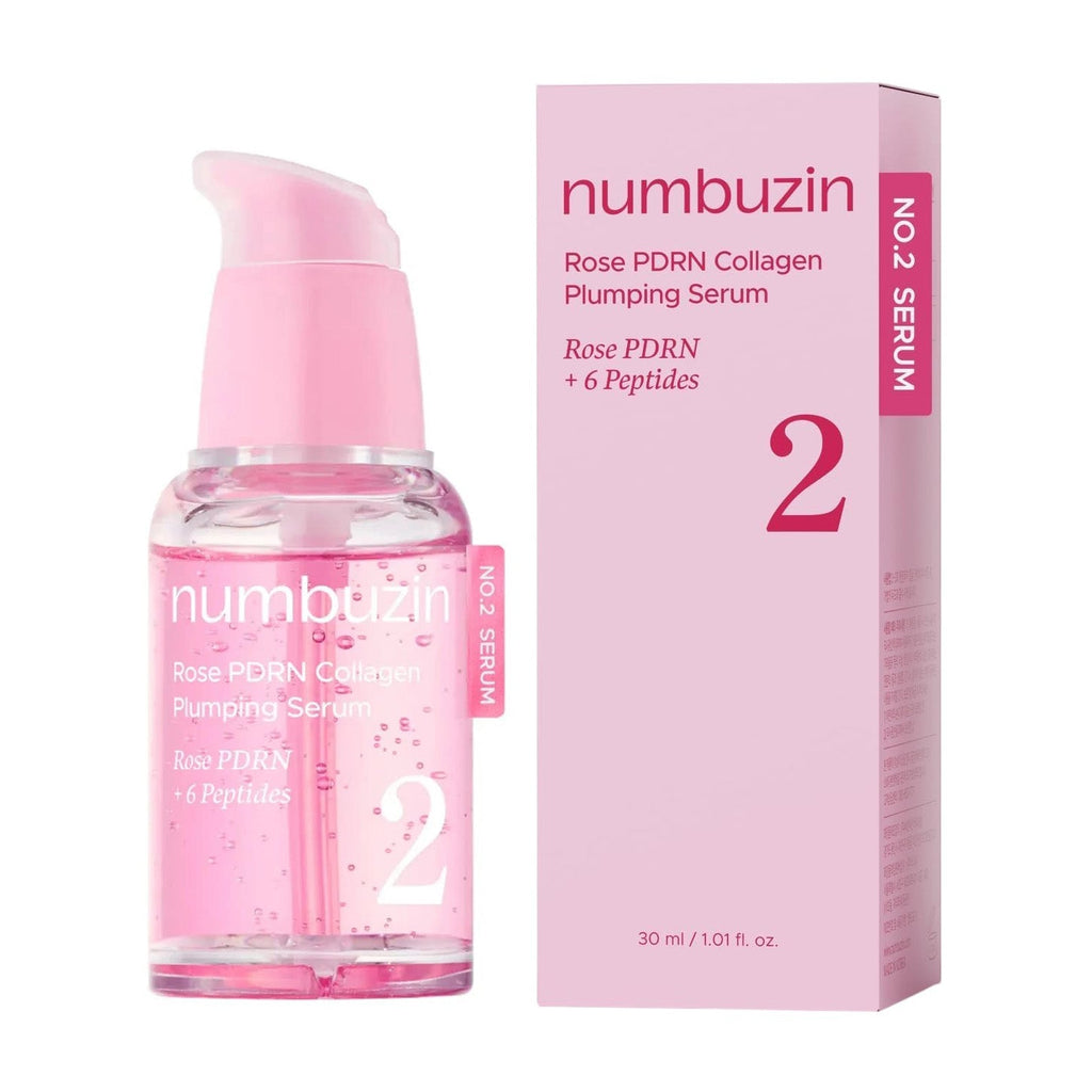 Numbuzin No.2 Rose PDRN Collagen Plumping Serum 30ml