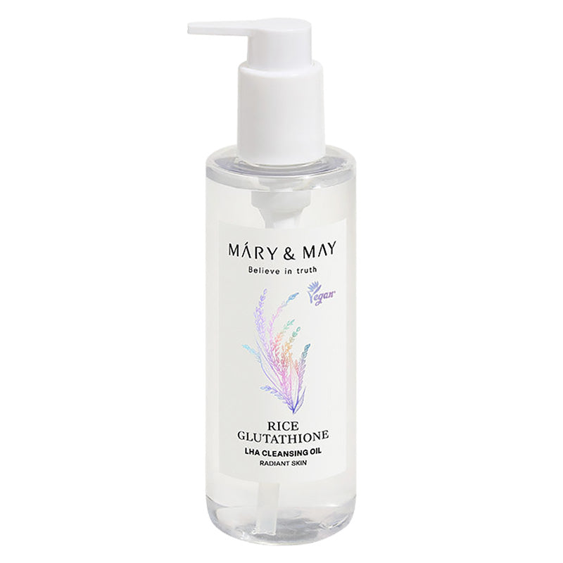 Mary & May Rice Glutathione LHA Cleansing Oil bottle