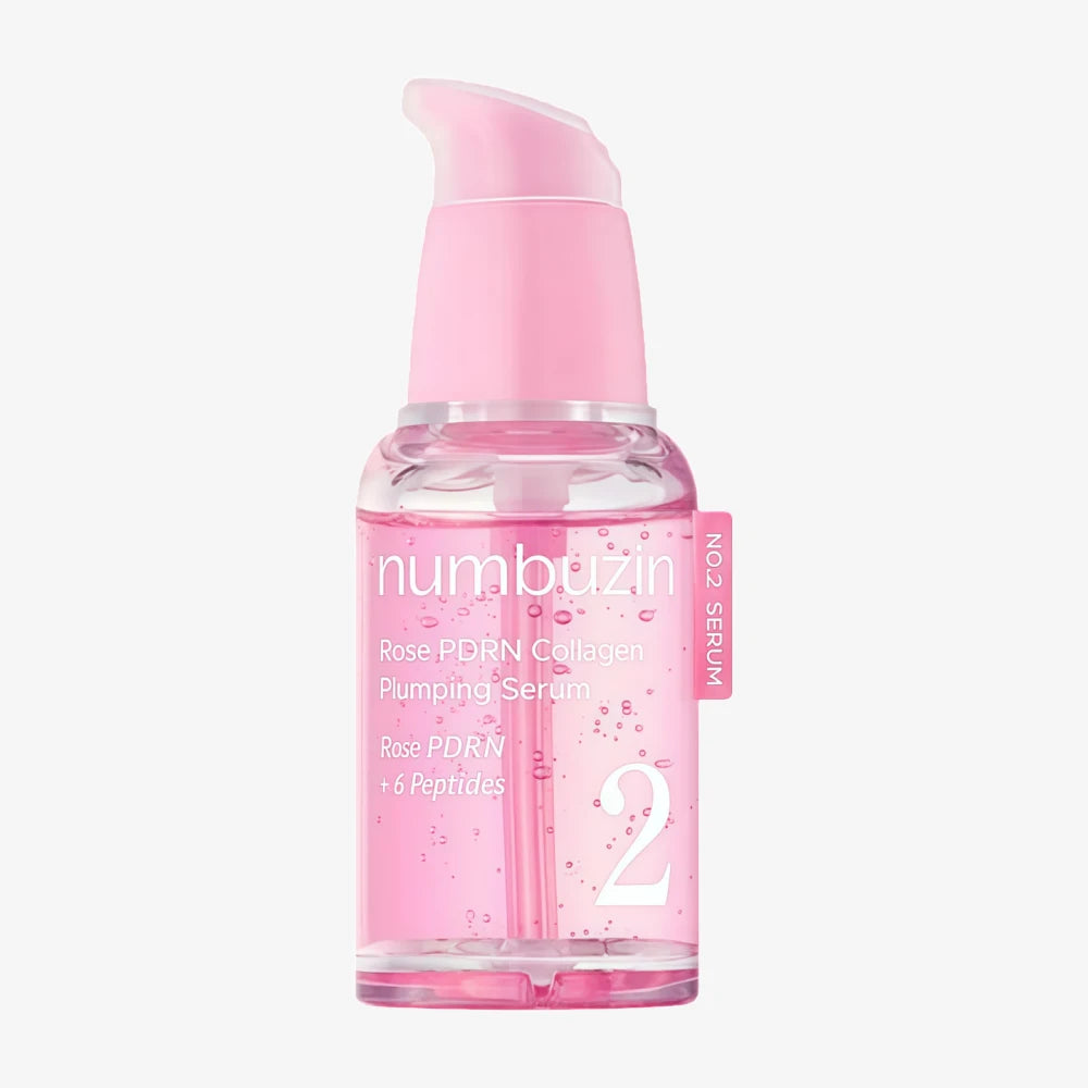 Numbuzin No.2 Rose PDRN Collagen Plumping Serum bottle