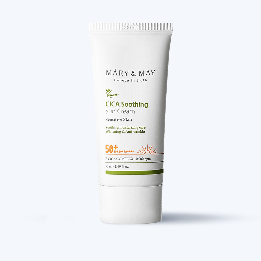 Mary & May CICA Soothing Sun Cream SPF50+ PA++++