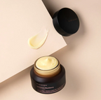 Mary & May Idebenone Blackberry Intense Cream open jar and texture
