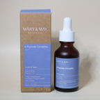 Mary & May 6 Peptide Complex Serum bottle and box