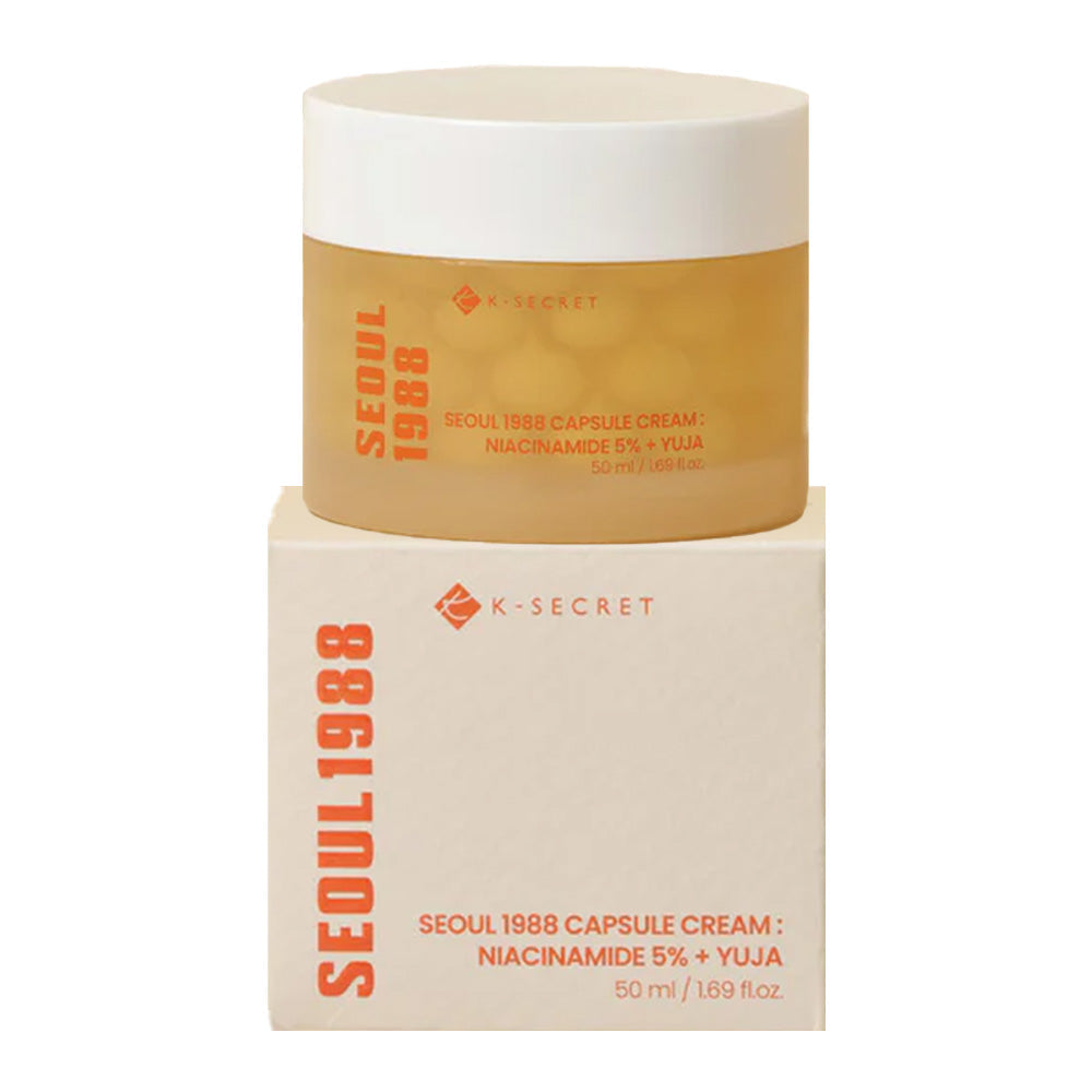 K-Secret Seoul 1988 Capsule Cream 50ml jar and box